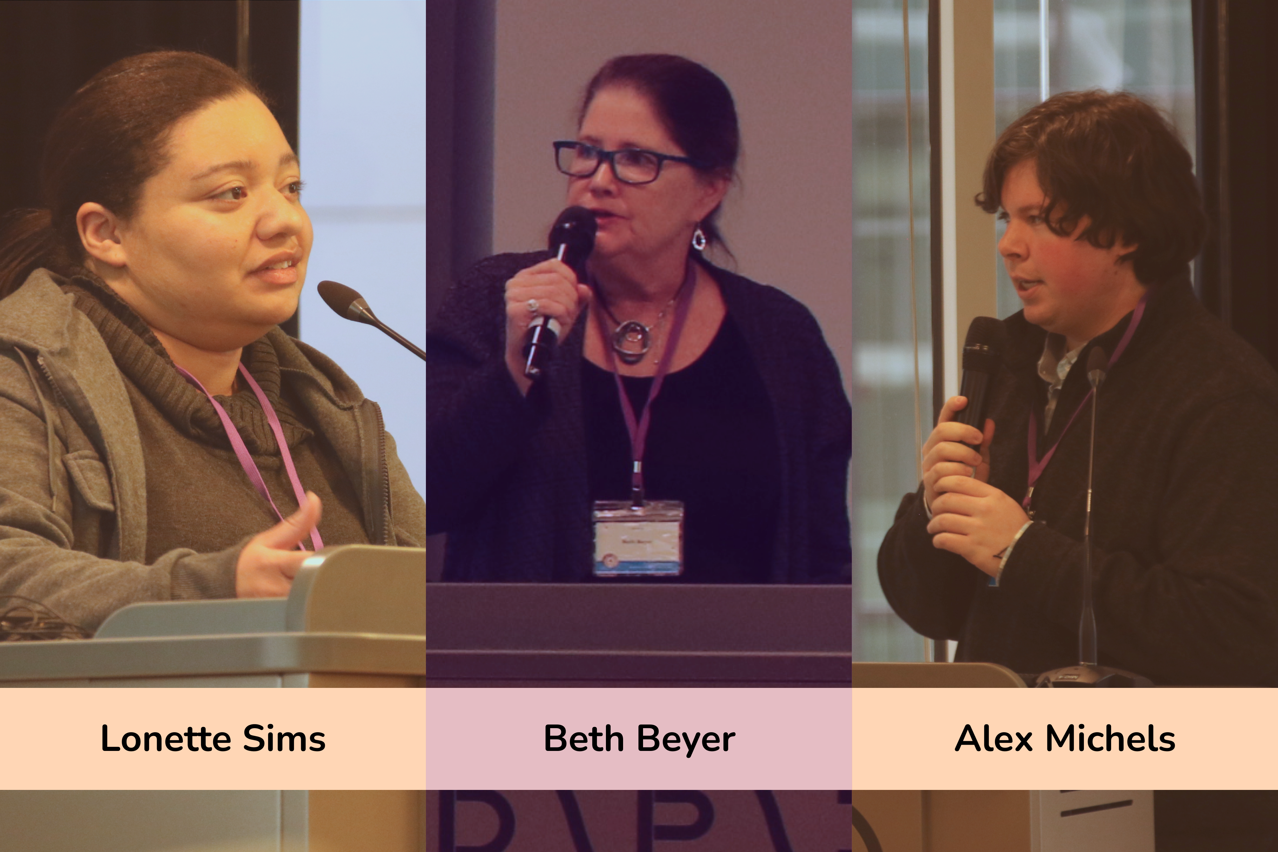 Lonette Sims, Beth Beyer, Alex Michels