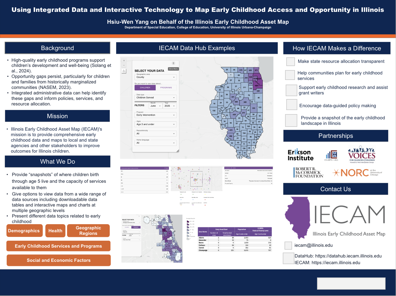 Using Integrated Data and Interactive Technology to Map Early Childhood Access and Opportunity in Illinois